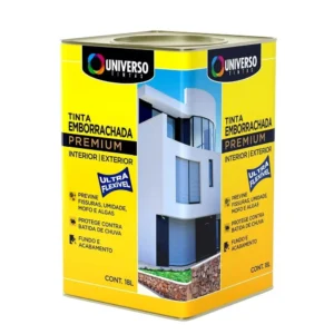 TINTA UNIVERSO EMBORRACHADA BRANCA LATA 18L